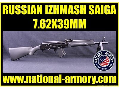 IZHMASH SAIGA 7.62X39MM 16” BBL 10+1 CAPACITY RUSSIAN MADE