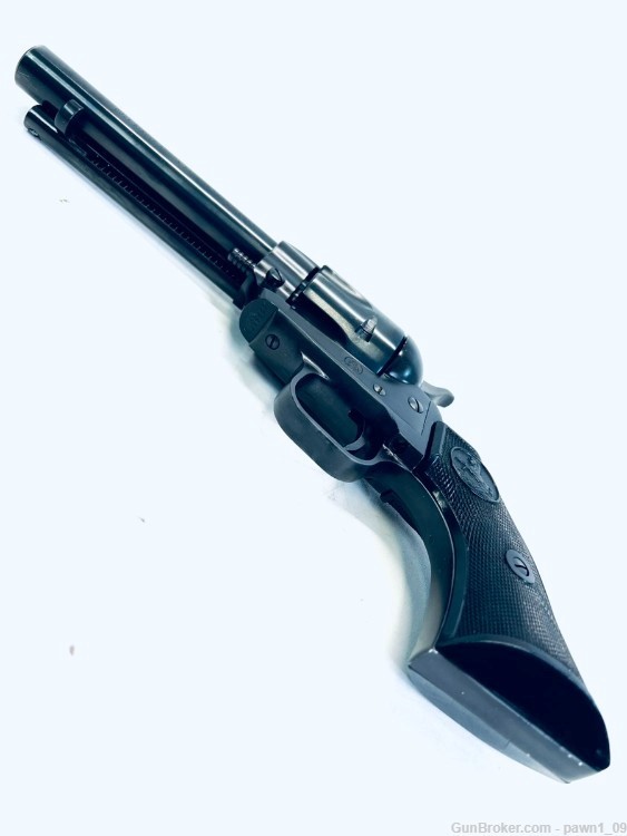 Colt Frontier Scout 1960 .22lr 6 shot Revolver Blued / Black Grips -img-10