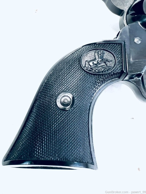 Colt Frontier Scout 1960 .22lr 6 shot Revolver Blued / Black Grips -img-2