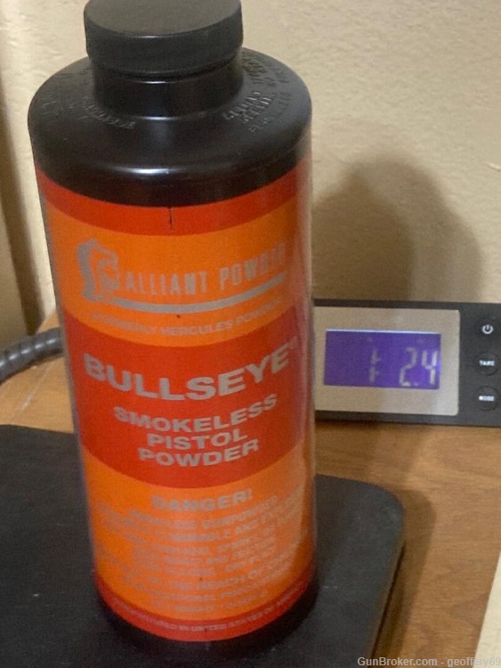 Alliant Bullseye Smokeless Pistol Powder 1 Lb-img-1