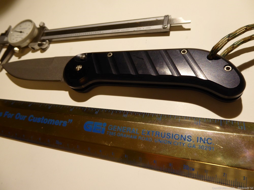 NAVY SEAL PROTOTYPE "BLACK KNIFE" Mfg. late1980s - early 1990s VERY RARE!-img-2