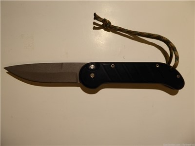 NAVY SEAL PROTOTYPE "BLACK KNIFE" Mfg. late1980s - early 1990s VERY RARE!