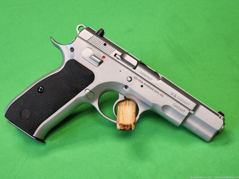 CZ 75 B Matte Stainless 9mm — Discontinued 2019-img-0