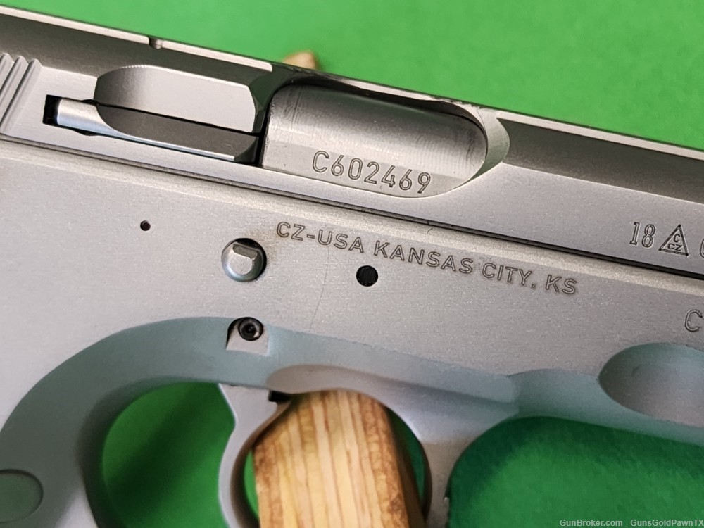 CZ 75 B Matte Stainless 9mm — Discontinued 2019-img-2