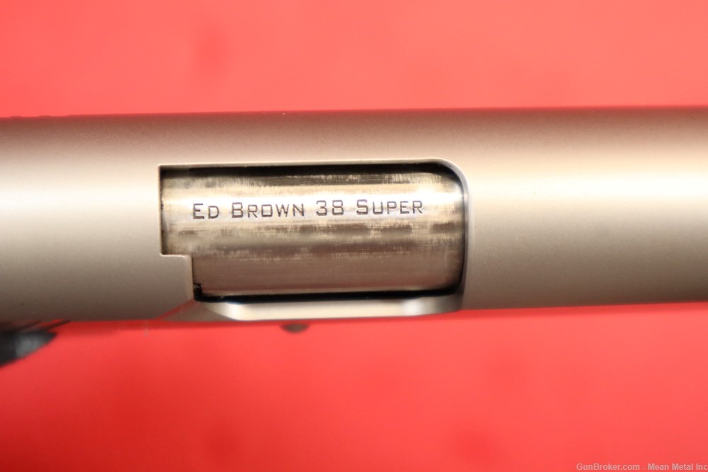 Ed Brown Stainless 1911 38 Super PENNY START no reserve-img-14