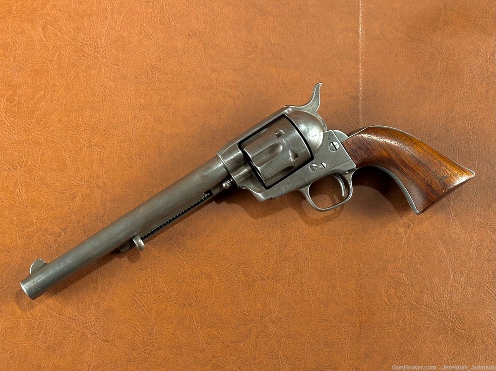1873 Colt Single Action Army .45 Revolver US Cavalry Condemned Overrun 1878-img-20