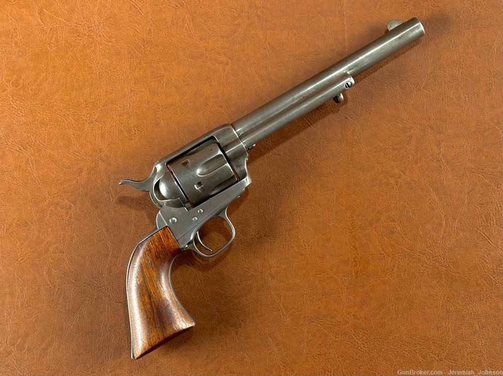 1873 Colt Single Action Army .45 Revolver US Cavalry Condemned Overrun 1878-img-0