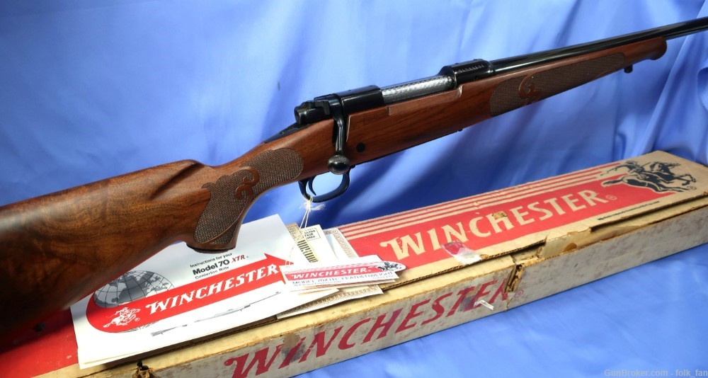 Winchester Model 70 XTR Deluxe Featherweight 30-06 w/Box Mint ca. 1981-img-1