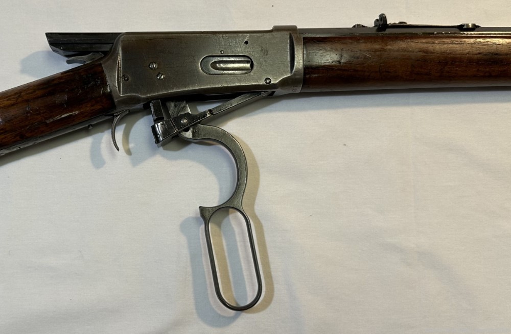Original Winchester 1894 Custom Rifle (1898), 30 WCF, 26” Oct, Blue/Walnut-img-12