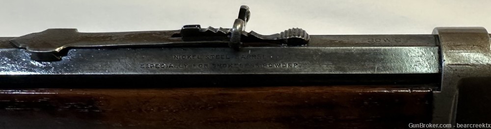 Original Winchester 1894 Custom Rifle (1898), 30 WCF, 26” Oct, Blue/Walnut-img-4