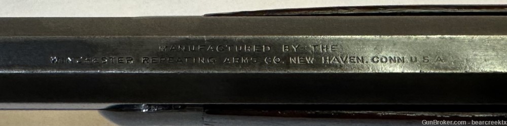 Original Winchester 1894 Custom Rifle (1898), 30 WCF, 26” Oct, Blue/Walnut-img-2