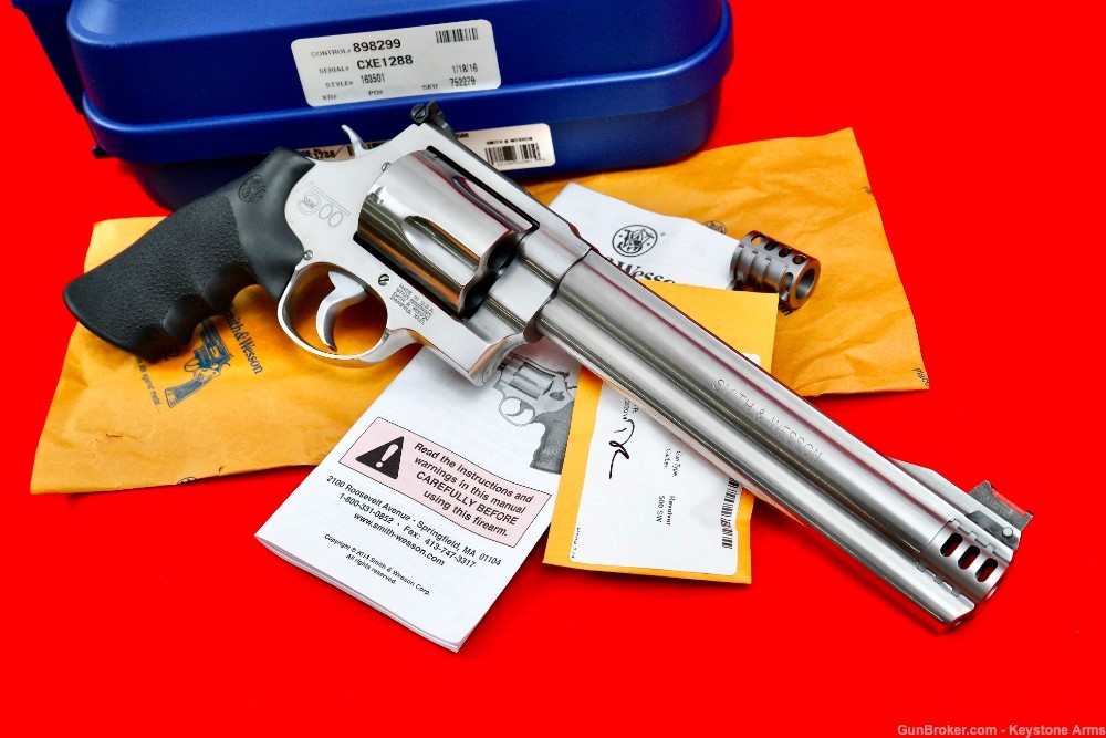 Smith & Wesson Model 500 8 3/8" .500 Magnum w/ Original Case NEW-img-6