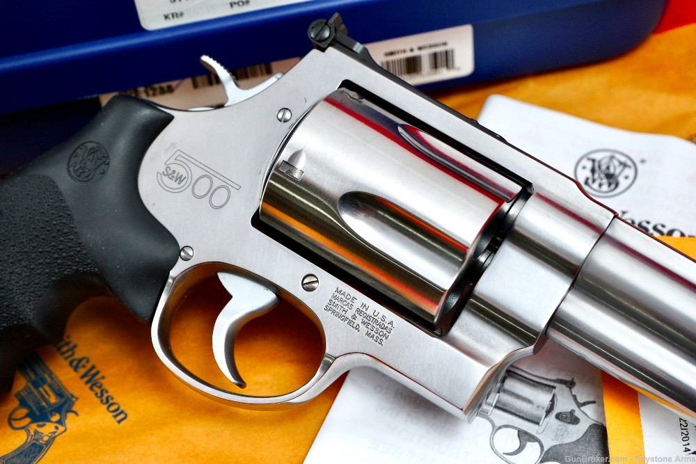 Smith & Wesson Model 500 8 3/8" .500 Magnum w/ Original Case NEW-img-8