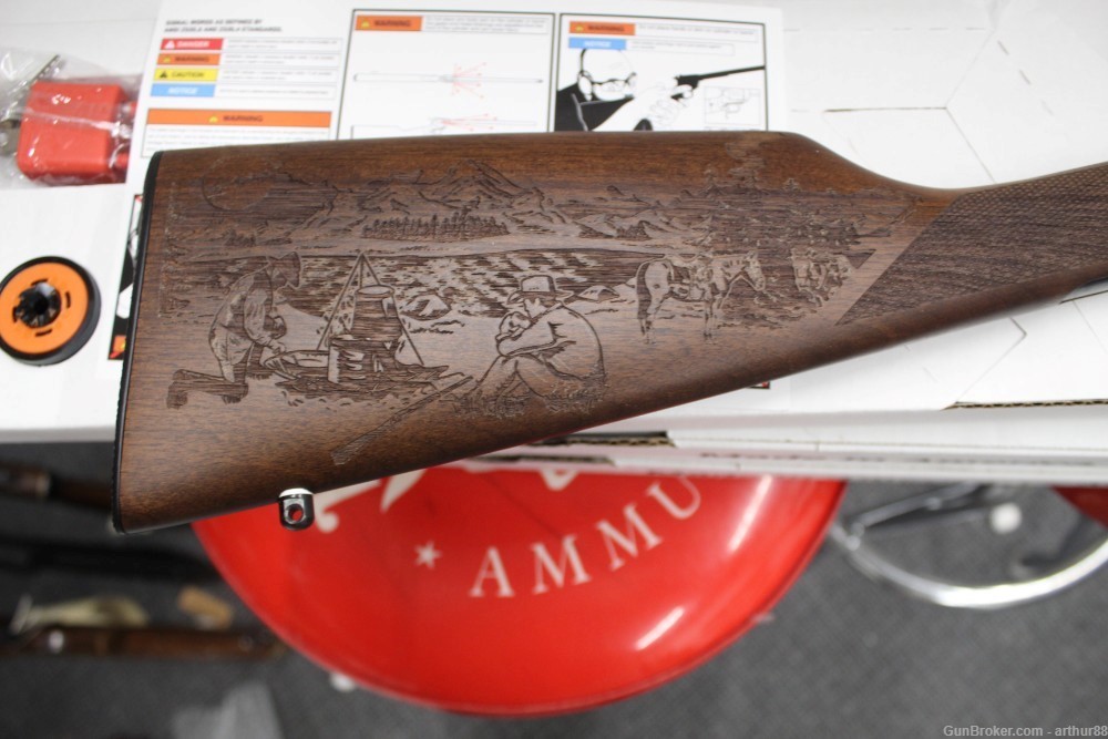 HERTIAGE 1776 INDEPENDENCE DAY 22 MAG RIFLE ENGRAVED WITH SLING-img-5