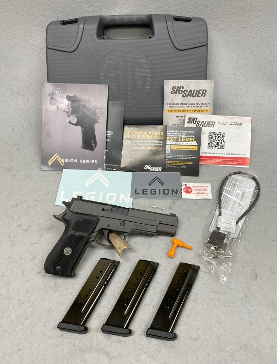 **LIKE NEW IN BOX** SIG SAUER P220 LEGION, 10MM, 5" BBL-img-0