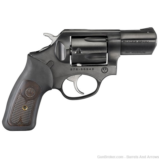 Ruger 15702 SP101 Revolver 357 Mag 2.25" BBL Blued 5 shot-img-0
