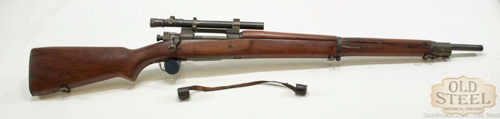 Remington 1903A3 / 1903A4 Sniper W/ Weaver Scope MFG 1943 C&R WW2 WWII-img-0
