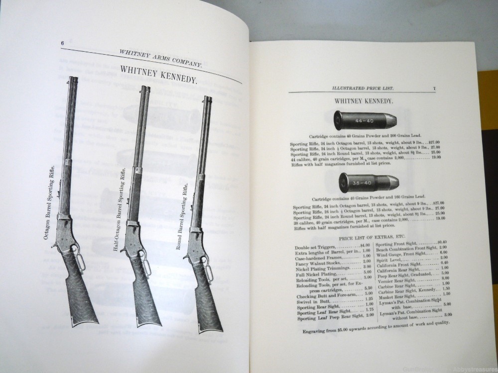 5 gun ammo catalog reprints Forehand Whitney L C Smith Chanberlin 1884 -img-2