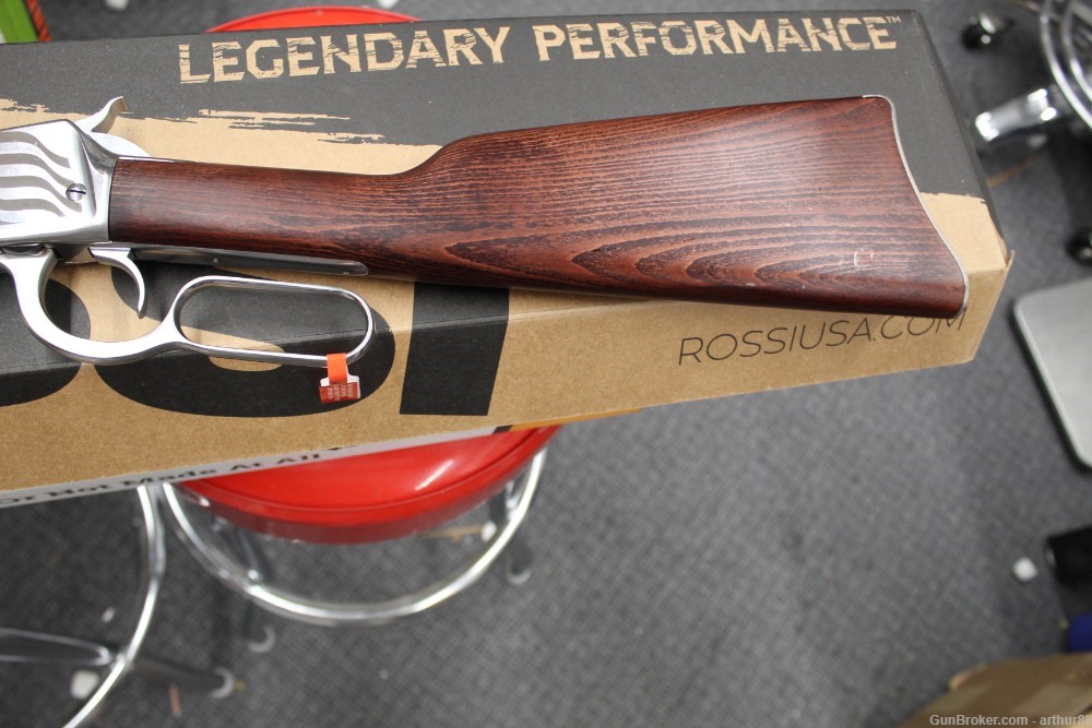ROSSI R92 IN 357 TRAPPER MODEL STAINLESS 357 LIMITED EDITION -img-1