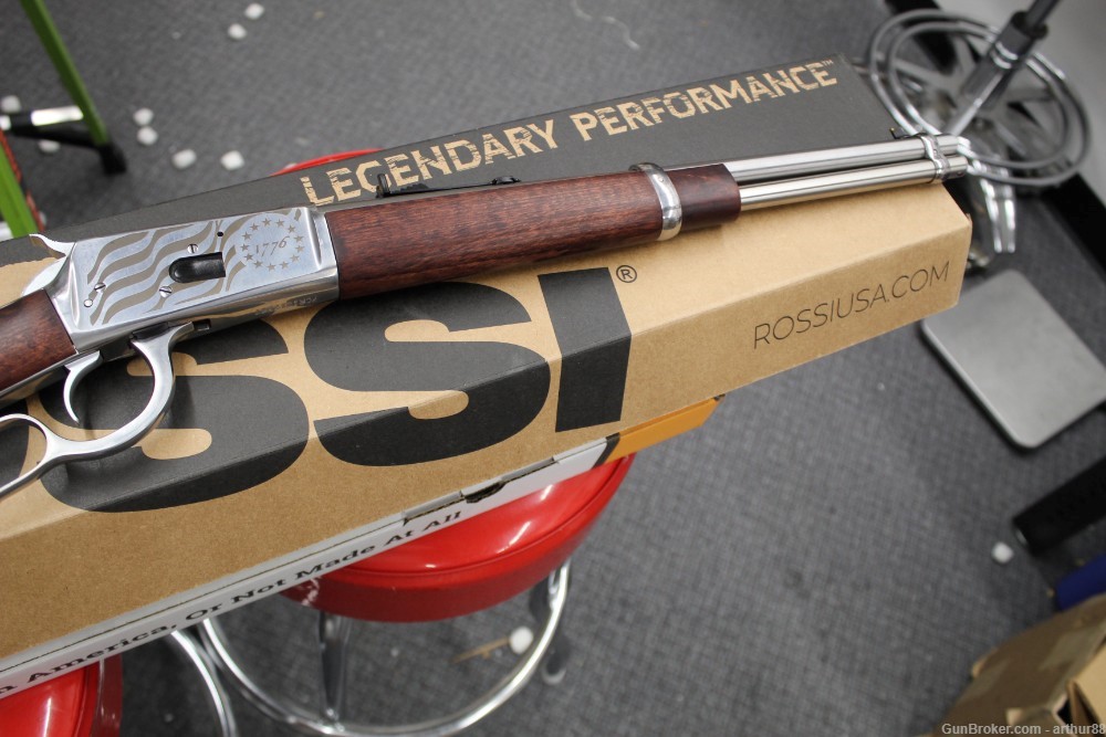 ROSSI R92 IN 357 TRAPPER MODEL STAINLESS 357 LIMITED EDITION -img-4