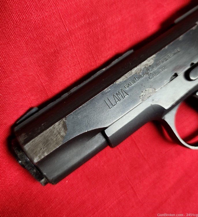 Llama .32 ACP 1911-style Semi-Automatic Pistol -img-12