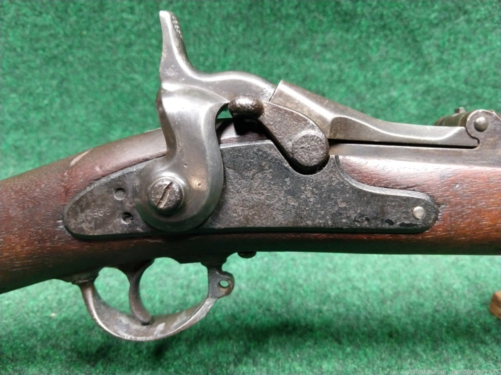 Springfield Trapdoor Rifle 45-70 Government Model 1873-img-15