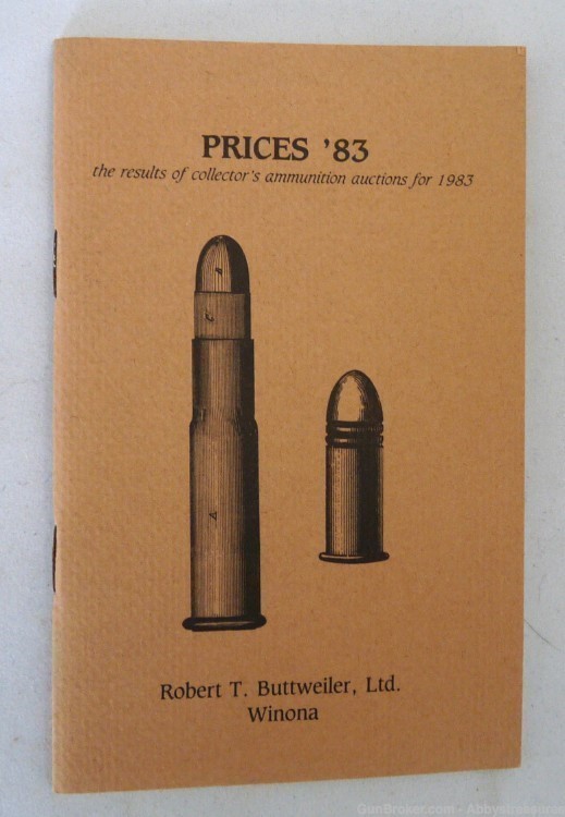 1983 Buttweiller cartridge ammunition prices realized antique vintage-img-0