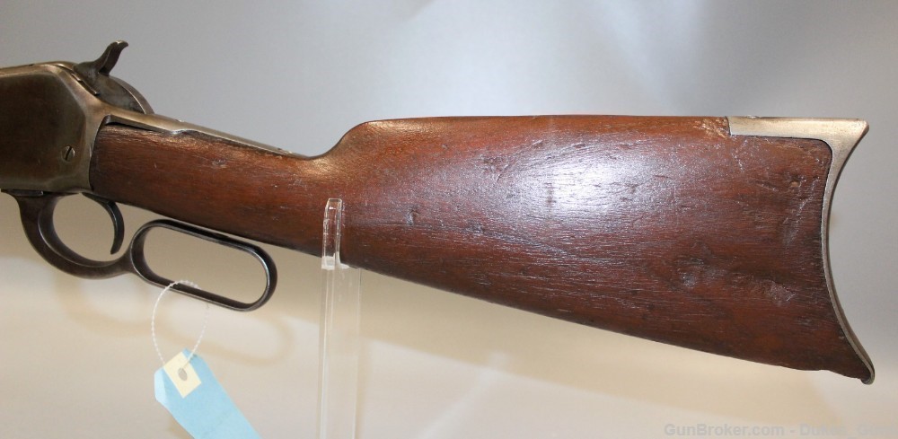 Winchester 1886 Rifle, .40-65 WCF Caliber, mfg. 1890, antique-img-5