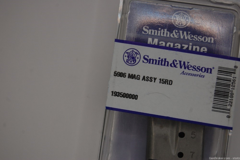 Smith & Wesson Magazine S&W 59, 459, 659, 5903, 5904, 5906 9mm 15 Round SS-img-6