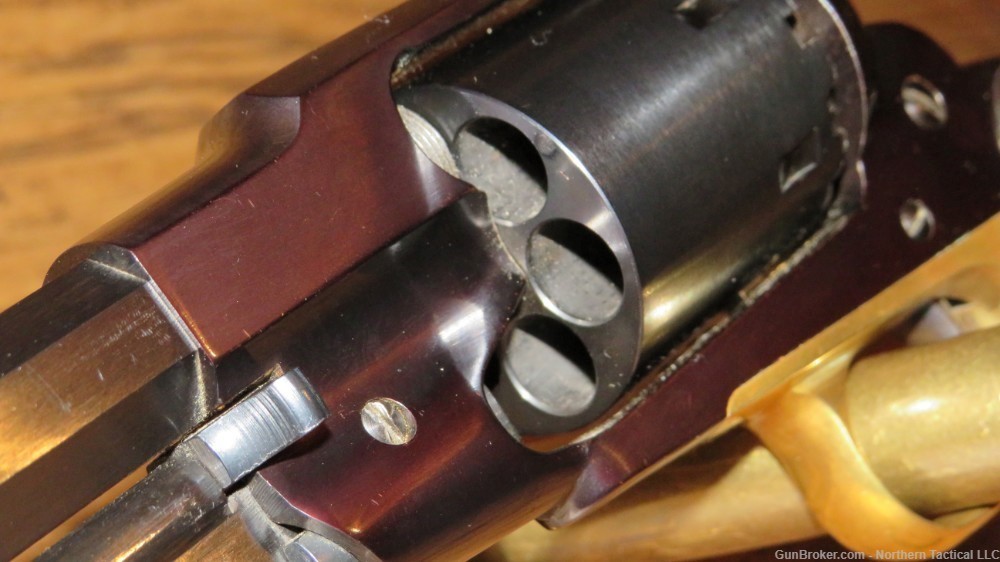 F. LLI Pietta Model 1858 Remington Revolver .44 cal-img-11
