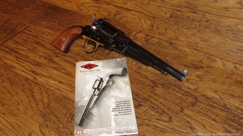 F. LLI Pietta Model 1858 Remington Revolver .44 cal-img-1