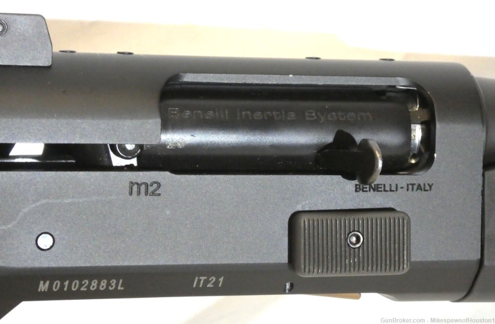 Benelli M2 Tactical 18.5" Barrel Semi Auto Shotgun (5 RD) Ghost Ring Sights-img-10