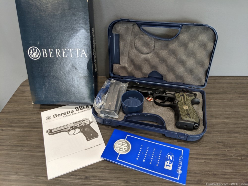 USED Beretta 92G Brigadier Tactical Wilson Combat 9mm Luger-img-4