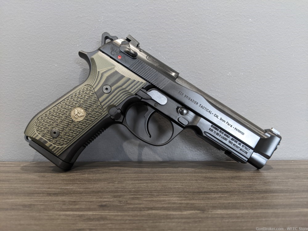 USED Beretta 92G Brigadier Tactical Wilson Combat 9mm Luger-img-0