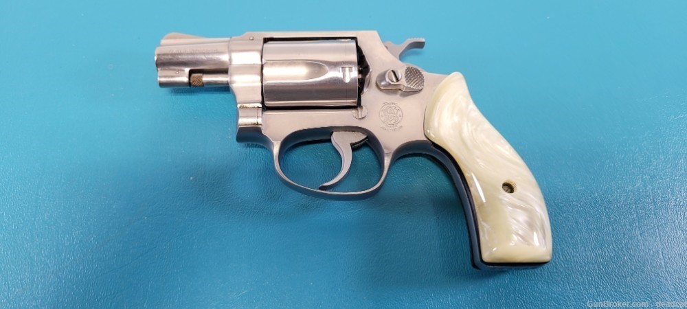 Early Smith & Wesson S&W .38 Chief Revolver Model 60 in Box Papers + More-img-1