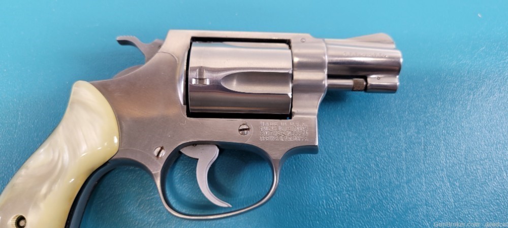 Early Smith & Wesson S&W .38 Chief Revolver Model 60 in Box Papers + More-img-6