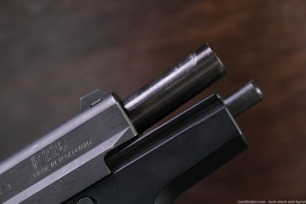 Sig Sauer P228 9mm Luger Double Action SA/DA Semi Auto Pistol 1994 NO CA-img-21