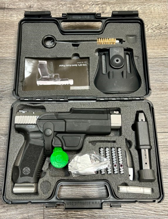Canik TP9SFx 9mm Pistol W/ Magazines, Factory Case and Accessories -img-0