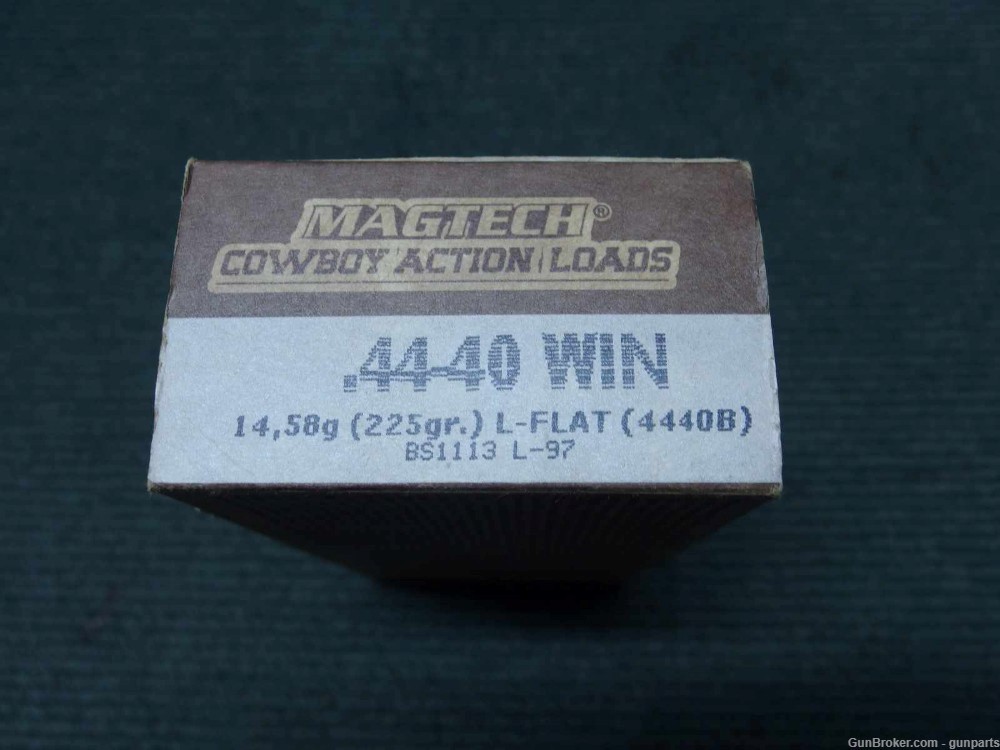 MAGTECH 44-40 COWBOY ACTION AMMO - 225 GRAIN - 50 ROUND BOX-img-2