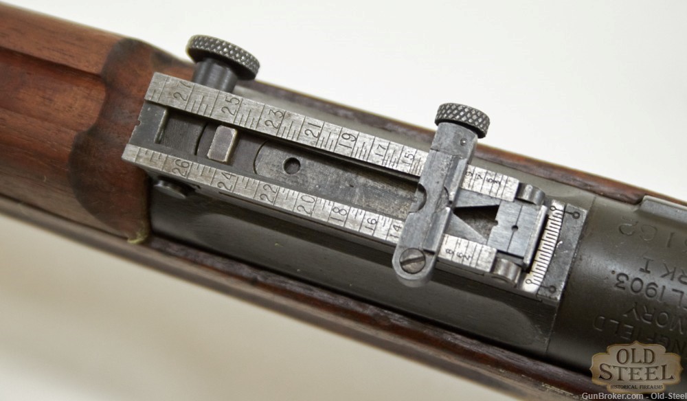Springfield 1903 Mark 1 Pedersen Device Cutout W/ Rare Bolt Pouch MFG 1918 -img-37