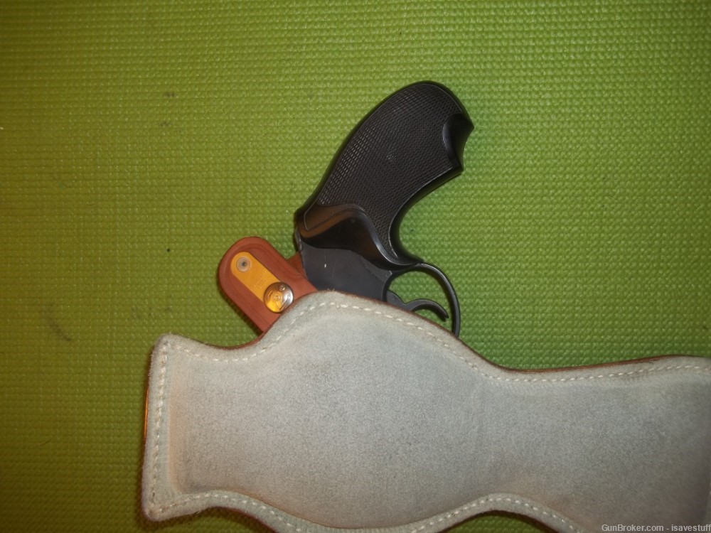 Colt Detective Special Cobra Agent RARE NOS ZED R/H Leather Ankle Holster-img-3