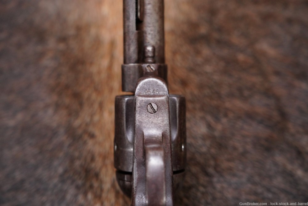 Documented Philippine Insurrection Colt SAA Artillery .45 Revolver, Antique-img-8