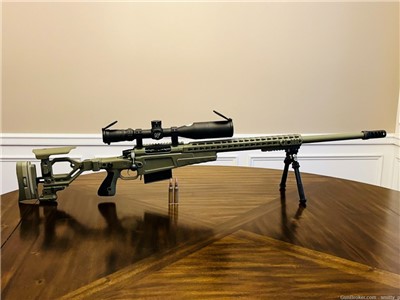 Accuracy International AX chassis with Terminus Zeus QC Action 338 Lapua