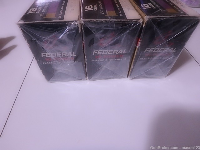 3 FULL FEDERAL 16 GA MAGNUM DUCK BOXES 2 SHOT AND A 6 SHOT ALL MAGS-img-3