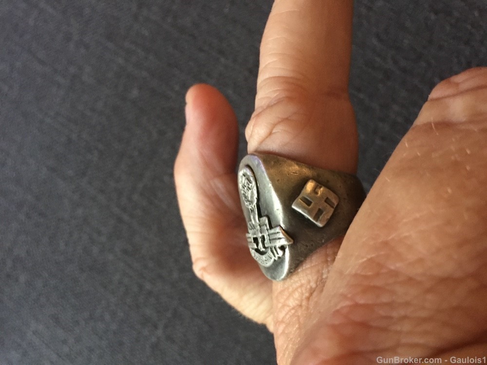 WW2, German,  NSKK Original Ring.-img-10