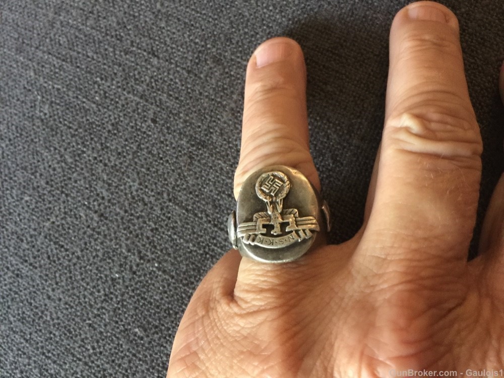 WW2, German,  NSKK Original Ring.-img-16