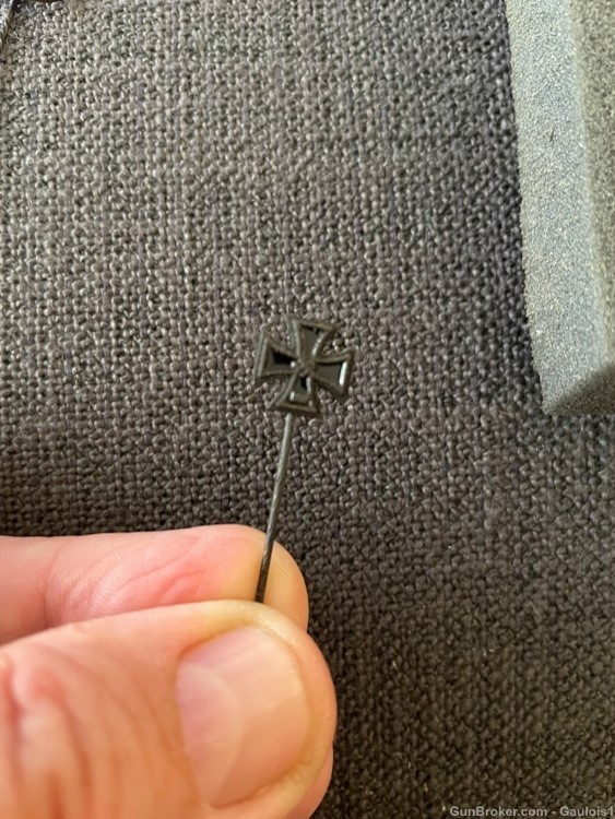 WW2, German, Iron Cross Pin. -img-1