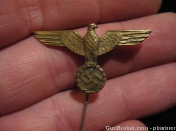 WW2,German, Early NSDAP Eagle Stick Pin, Mint-img-4