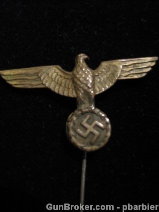 WW2,German, Early NSDAP Eagle Stick Pin, Mint-img-0