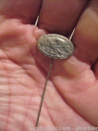 WW2,German, Original DLRG Stick Pin Silver-img-3